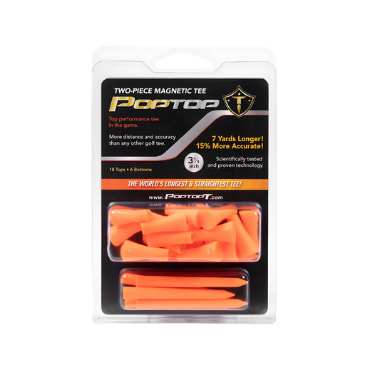 2-Piece Magnet Golf Tees | 18 Pack